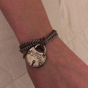 All Saints Lock Bracelet